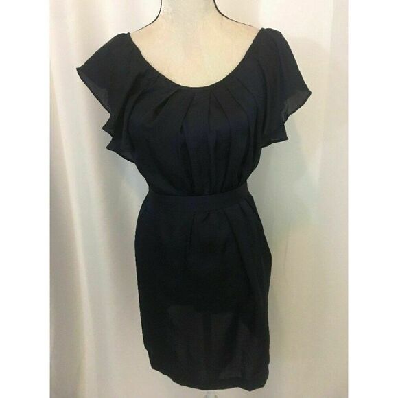 Miuse Francesca’s Navy Blue Short Sleeve mini dress - Picture 1 of 7